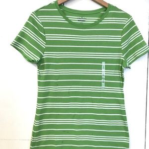 🎉 Old Navy - New Green Striped Top - L